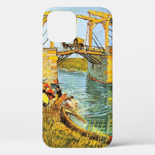 Langlois Bridge at Arles by Vincent van Gogh iPhone 12 Case