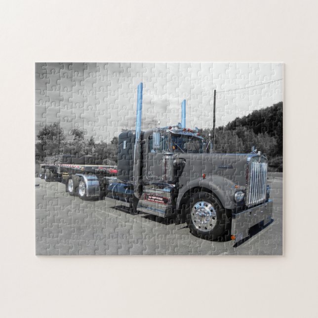 Lang's Kenworth W900A Puzzle (Horizontal)