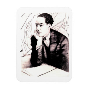 Langston Hughes, American Poet Magnet