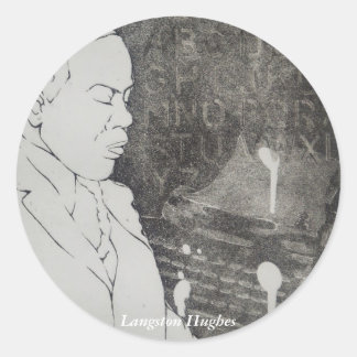 Langston Hughes sticker