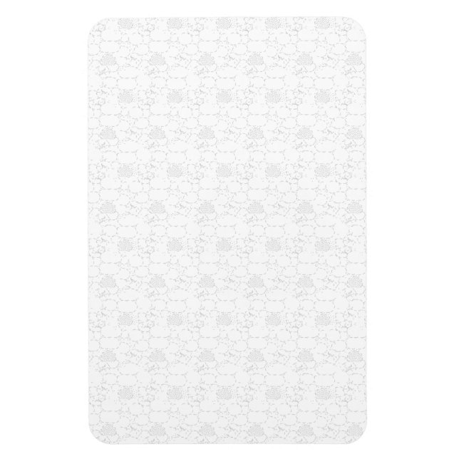 Language, Aqua Haze Magnet (Vertical)