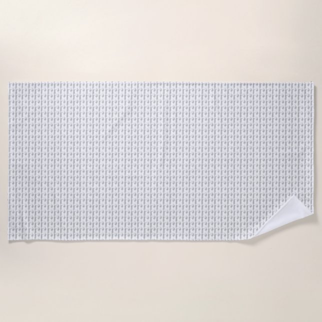language Design Fourteen Beach Towel (Front)