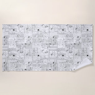language Design One Hundred One Beach Towel