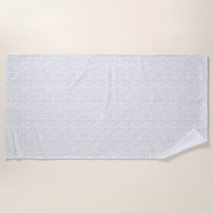 language Design Thirty Two Beach Towel