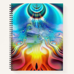Language of Light Vibrations Notebook