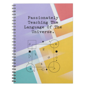 Language of Universe Passionate Math Teaching Notebook