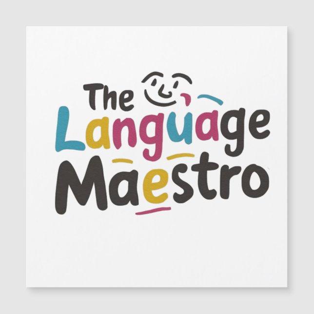 Language teacher present ideas (Front)