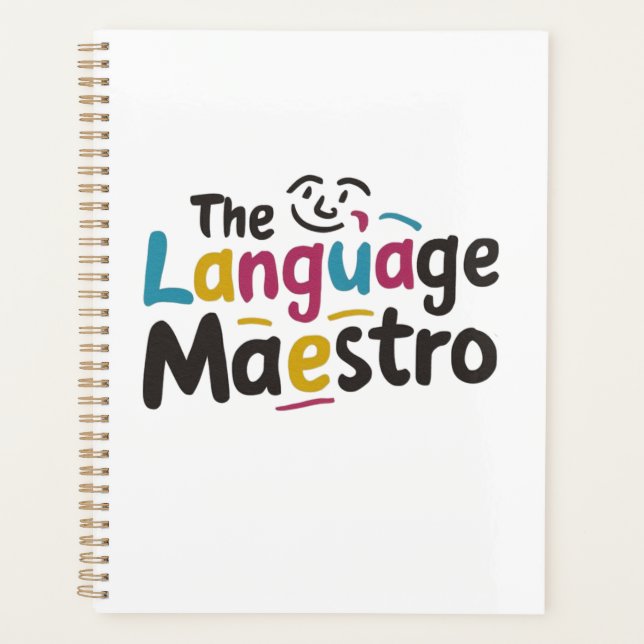 Language teacher present ideas planner (Front)