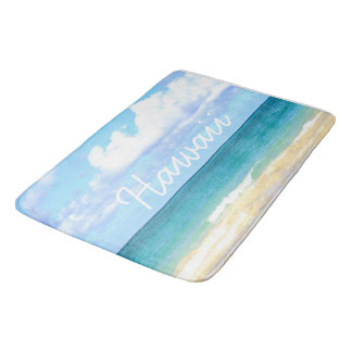 lani kai beach in Hawaii Bath Mat