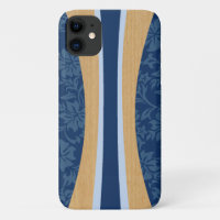 Laniakea Hawaiian Faux Wood Navy Surfboard