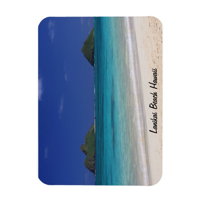 Lanikai Beach Hawaii Magnet (Vertical)
