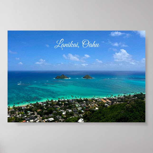 Lanikai Oahu  Poster (Front)