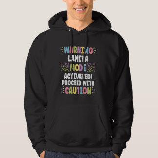 LANIYA Personalised Name Funny Cute Custom LANIYA  Hoodie