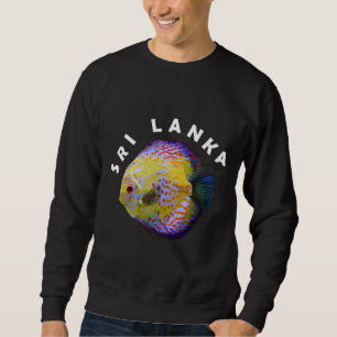 Lanka Discus Fish Symphysodon Cichlid – Cute Fresh Sweatshirt