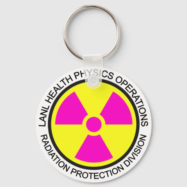 LANL Health Physics Keychain (Front)