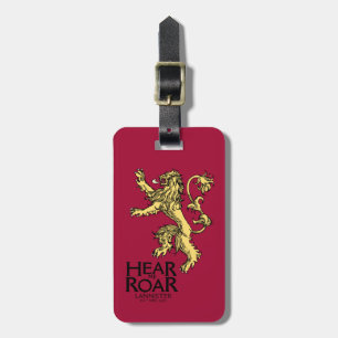 Lannister Sigil - Hear Me Roar Luggage Tag