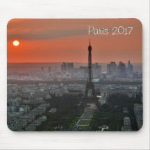 Lanscape View of Eiffel Tower, Paris France