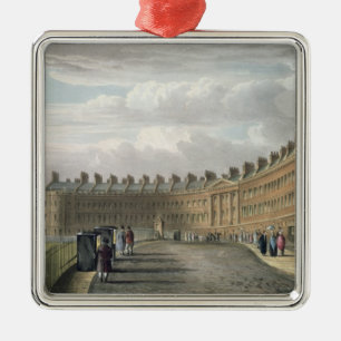 Lansdown Crescent, Bath, 1820 Metal Ornament