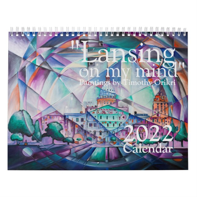 Lansing on my Mind 2022 Calendar (Cover)