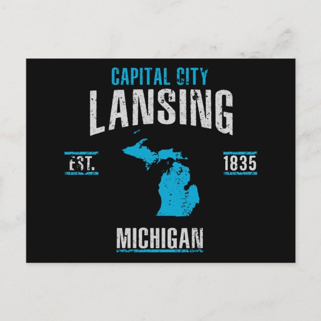 Lansing Postcard (Front)