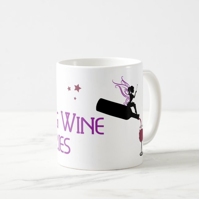 Lansing Wine Fairies Coffee Mug (Front Right)