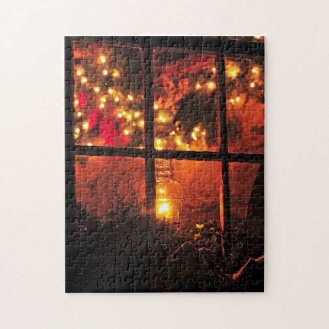 Lantern at Night Jigsaw Puzzle (Vertical)