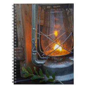 Lantern At Plains Camp, Kruger National Park Notebook