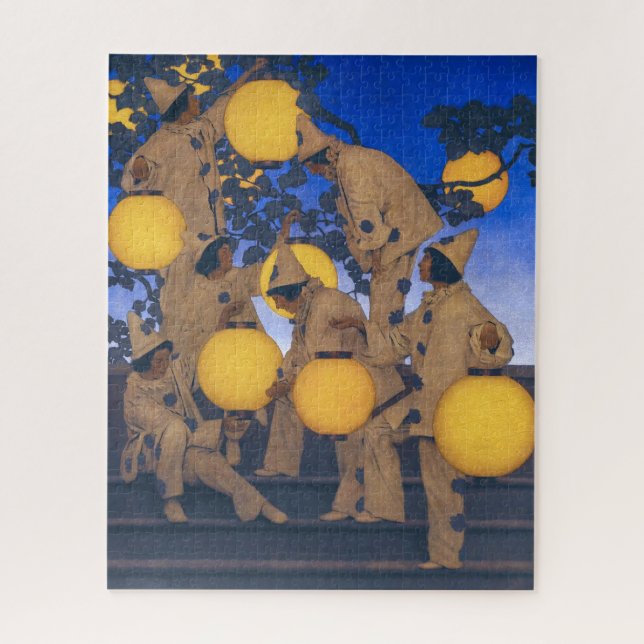 Lantern Bearers | Maxfield Parrish | Jigsaw Puzzle (Vertical)