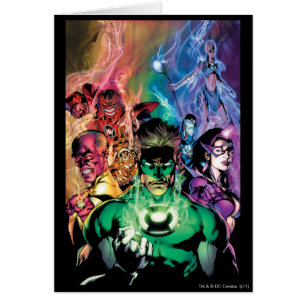 Lantern Corps Group with Colours
