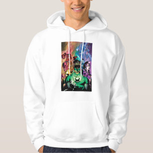 Lantern Corps Group with Colours Hoodie
