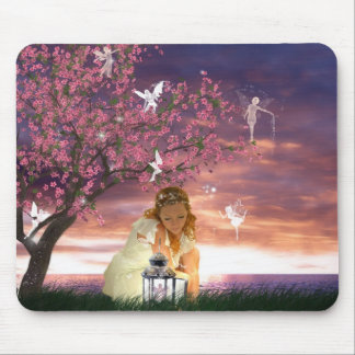 Lantern Fairies Mouse Pad