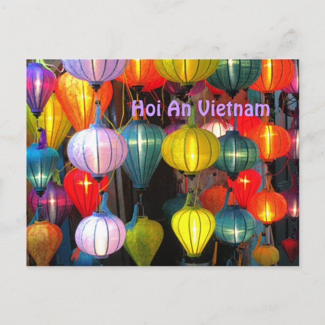 Lantern Festival Hoi An Vietnam Postcard (Front)