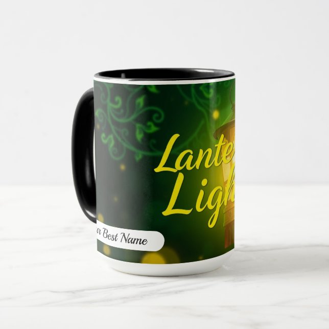 Lantern Light Glow Mug Custom (Front Left)