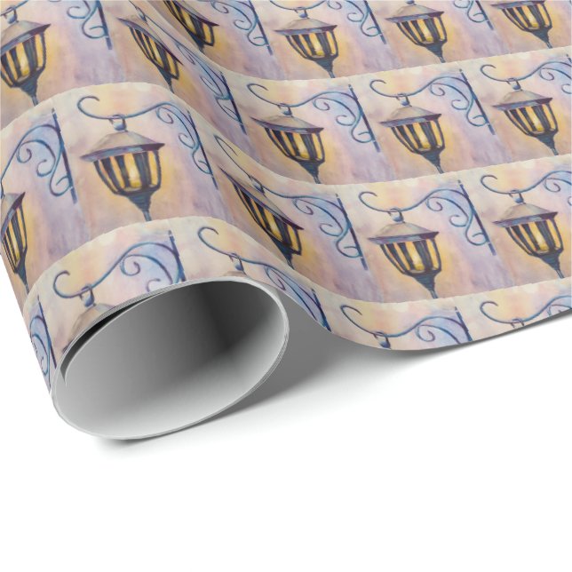 Lantern Light Wrapping Paper (Roll Corner)