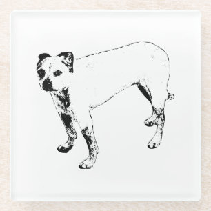 Lantern-Lit Lookout Glass Coaster