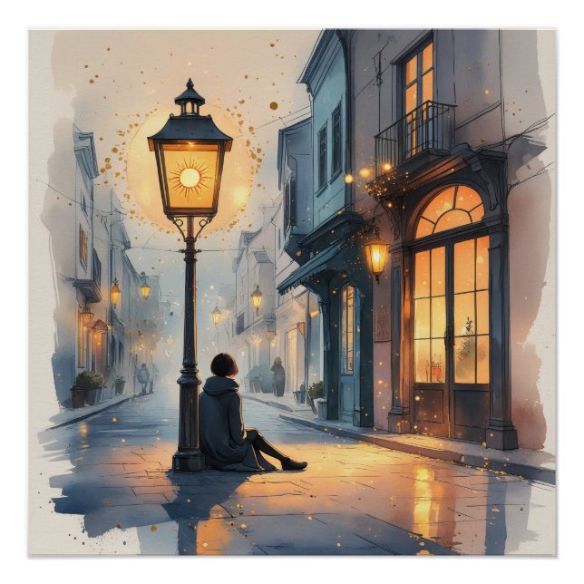 Lantern of Light – A Quiet Moment of Hope Poster (Front)
