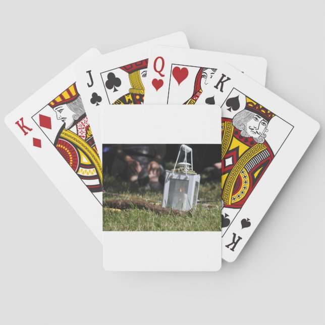 Lantern of light playing cards (Back)