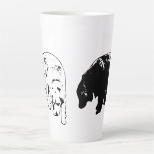 Lantern-Path Watch — Retriever Duo Latte Mug
