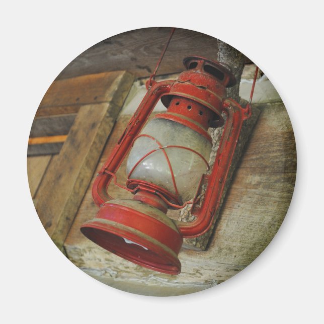 Lantern Photo Magnet (Front)