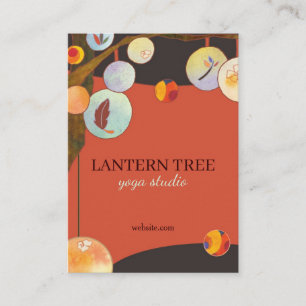 Lantern Tree Unique Custom Business Cards