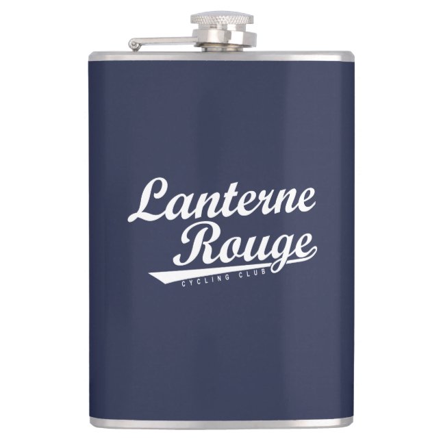Lanterne Rouge Cycling Club Hip Flask (Front)