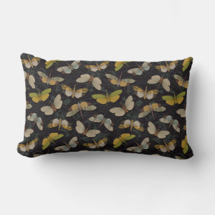 Lanternflies - Pyrops Candelaria & Planthoppers Lumbar Cushion