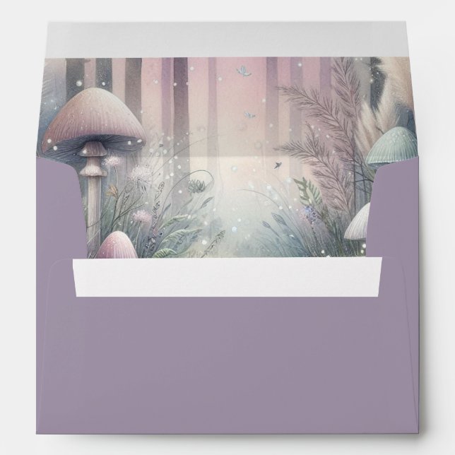 Lanternlight Dreams Enchanted Forest Envelope (Back (Bottom))