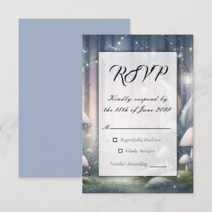 Lanternlight Dreams Enchanted Forest RSVP Card