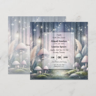 Lanternlight Dreams Enchanted Forest Wedding Invitation