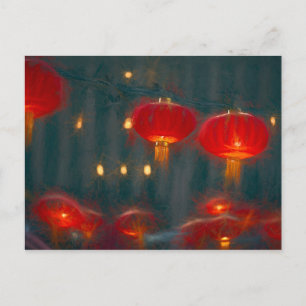 Lanterns Chinese New Year Card