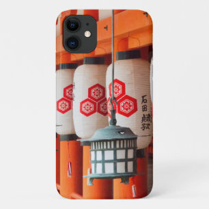 Lanterns inside Itsukushima Shrine iPhone 11 Case
