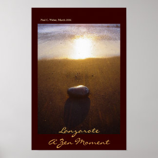 Lanzarote: A Zen Moment Poster