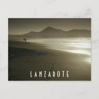 Lanzarote postcard - Playa de Famara
