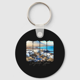 Lanzarote Spain Traveling Trip Meet Me In Lanzarot Key Ring